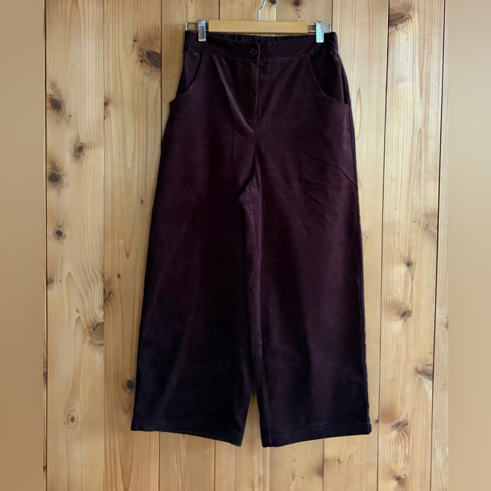 Gundrun Sjoden crop corduroy pant